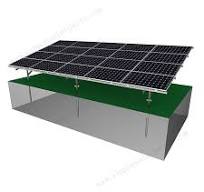 太陽光発電カーボンスチール架台-W型 - 太陽光発電架台 ...