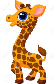Giraffe cartoon drawing baby animal drawings baby cartoon cartoon kids cartoon drawings cute cartoon cute drawings baby clip art animal decor. Stock Vector Baby Giraffe Cute Animal Drawings Kawaii Zebra Cartoon