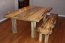 What kind of furniture is made of pine? Beetle Kill Pine Dining Room Table And Bench By Jstretch Lumberjocks Com Woodworking Community