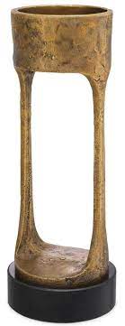 This brass candelabra was made in 1960s at ystad metall in sweden. Casa Padrino Luxury Candle Holder Vintage Brass Black O 13 X H 35 Cm Brass Candlestick With Granite Base Decorative Accessories