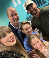 Jason Kelce joked about royalty in x-rated rant before brother Travis  snapped smiling selfie with Prince William and Taylor Swift in London