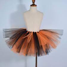 Baby Girls Halloween Tutu Skirt Fluffy Orange Black Tutus Kids Halloween Costume Skirt Fits Newborn 12y Photo Props Skirts Aliexpress