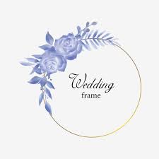 Elegante Hochzeitseinladungs Rahmenschablone Mit Rosafarbenen Blumen Und Blauen Aquarellartblattern Hintergrund Blume Rahmen Png Und Vektor Zum Kostenlosen D Blumenrahmen Vektorgrafik Kostenlos Aquarell Hintergrund