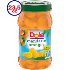 Maybe you would like to learn more about one of these? Dole Mandarin Oranges In 100 Fruit Juice Jarred Oranges 23 5 Oz Plastic Jar Walmart Com Walmart Com