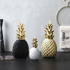 Pineapple Figurine In 2020 Pineapple Ornament Creative Decor Decorative Accessories