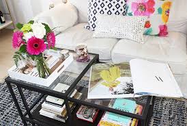 But if you know me, i really i mean, even though it was a $60 ikea vittsjo coffee table, and it had served our family for about three. How To Style A Coffee Table