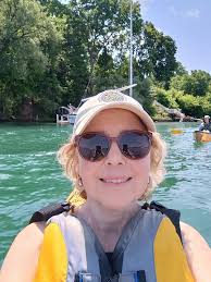 Katherine Salom ✓ Having a blast in the lazy river here in Dallas,😱❤️