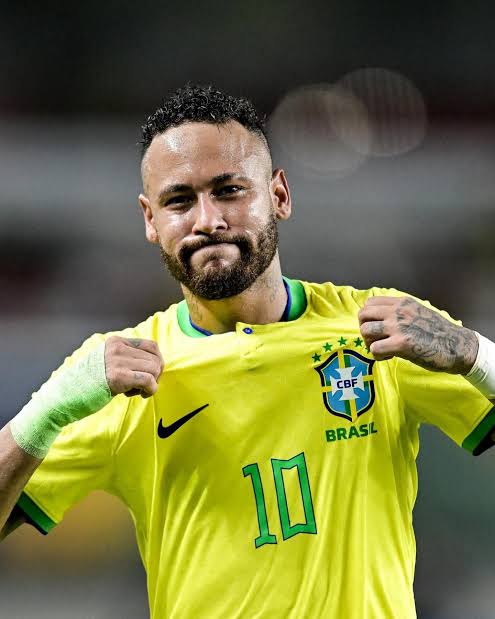 Neymar in action