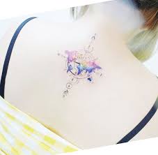 Temporary tattoo watercolor compass ultra thin realistic waterproof fake tattoos you will receive compass tattoo and full instructions. 1001 Ideas For A Beautiful And Meaningful Compass Tattoo