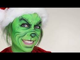 Pin By Sun Viva On Children S Make Up Christmas Costumes Diy Grinch Christmas Funny Christmas Costumes