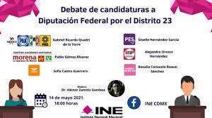 #elecciones2021 | 30 de los 66 diputados de la cdmx van por la reelección. Debate De Candidaturas A Diputacion Federal Por El Distrito 23 En La Ciudad De Mexico Youtube