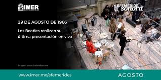 Pedro calzadilla, presidente del consejo nacional electoral, recordó que el próximo domingo 29 de agosto cierra el lapso de postulaciones de candidatos para las elecciones regionales y municipales previstas para el próximo 21 de noviembre. 29 De Agosto De 1966 Los Beatles Realizan Su Ultima Presentacion En Vivo Imer