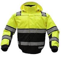 GSS Safety Onyx 3-N-1 Winter Bomber Jacket High-Visibility ANSI Class 3 -  8511