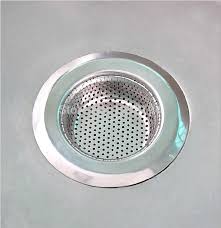 kitchen stainless steel sink strainer