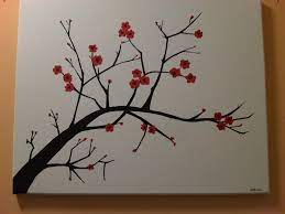 All orders are custom made and most ship worldwide within 24 hours. 7 Steps To Create A Cherry Blossom Painting Cherry Blossom Painting Tree Painting Easy Art Painting Ideas Easy