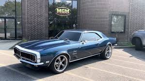 Image result for Fathom Blue 1968 Camaro