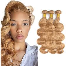Amazon.com : New Year Promotion Peruvian Virgin Remy Hair 10A 27# Honey  Blonde Silky Straight Human Hair One Bundle 16inch Dark Blonde Thick Full  Human Hair Bundles : Beauty & Personal Care