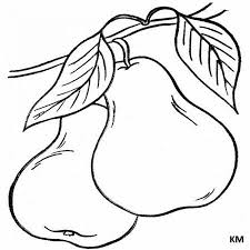 Color in this picture of a pear and others with our library of online coloring pages. Birne Ausmalbilder 1 Fruit Coloring Pages Coloring Pages Fruits Drawing