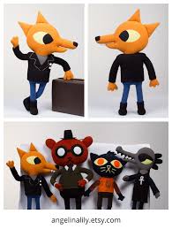 Gregg Plush Night In The Woods Game Insired Handmade Plush Etsy Night In The Wood Wood Games Handmade Plush
