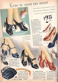 Let your feet steal the show with the unconventional selection of women's shoes at atom retro. 1939 Spring And Summer Sears Roebuck Co Retro Fashion Vintage Top Women Shoes Vintage Shoes