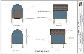 The most common feature for sheds is lockable door. 10x12 Barn Shed Plans