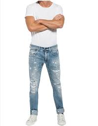 New Design Ripped Denim Jeans Pants Men Wholesale Cheap Blue Jeans Buy New Design Denim Jeans Pants Ripped Jeans Men Wholesale Cheap Jeans Product On Alibaba Com Young man in leather jacket and grey ripped jeans sitting on a wooden box and looking down to side, on light grey background.