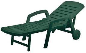 Resol green sun lounger resistant. Green Plastic Resol Palamos Folding Sun Lounger Garden Outdoors Garden Furniture Accessories