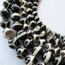 Tibetan Beads Tibetan Bead White Agate Agate Beads