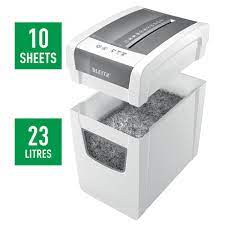 Can shredded paper be recycled? Leitz Iq Slim Home Office Paper Shredder P4 Leitz Manual Feed Paper Shredders Leitz
