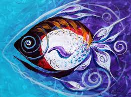 Check spelling or type a new query. Old School Native 2013 Abstract Fish Art From J Vincent Scarpace Artist Abstract Fish Painting Fish Painting Abstract Flower Painting