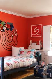 If you want a bedroom that offers tranquility and peace of mind, then you need to focus on the bigger picture. Looking For Boys Bedroom Ideas We Ve Picked Our Favorite Style Systems For Boys From Trendy Nurseries To Sensible Boy Room Red Bedroom Red Red Bedroom Walls