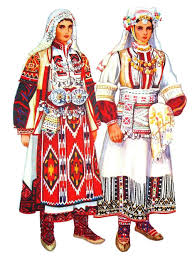 Macedonian Traditional Female Costumes From Kumanovo Near Skopje Capital Of Macedonia And From Tetovo In Wes Serbian Clothing Folk Costume European Costumes