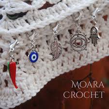 I think i'm enjoying the challenge of learning new techniques with every project, and also it has a methodical. Yarn Stitch Markers Diy Tutorial With Moara Crochet