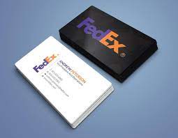 Sizes business cards are 3 1/2 x 2 and are printed on premium cardstock. Entry 3 By R4960 For Fedex Business Cards Freelancer