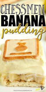This Chessman Banana Pudding Recipe Is A Fun Twist On A Classic Instead Of Nilla Wafers This Ve In 2020 Chessman Banana Pudding Banana Pudding Banana Pudding Recipes