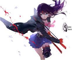 3,765 likes · 1,695 talking about this. Download Hd Anime And Anime Girl Image Badass Anime Girl With Black Hair Transparent Png Image Nicepng Com