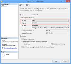 How To Empty And Delete Sql Server Log File