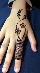 Pin By Arooba Zafar On Henna In 2020 Finger Henna Designs Henna Tattoo Designs Simple Latest Henna Designs