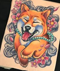 Aro tattoo, aka @tattooist_silo, creates exquisite works of art onto the skin of her clients. 1 Million Hours Later Full Color Shiba On Fake Skin Tattooapprentice