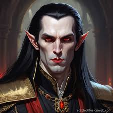 a regal pale skinned vampire noble Prompts