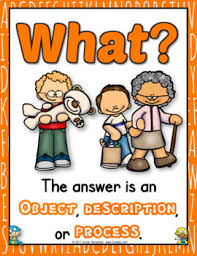 5ws And H Question Words Anchor Chart Who What When Where Why How And More