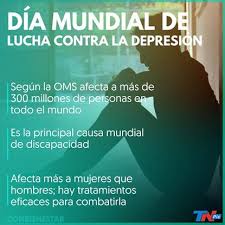 La depresión puede llegar a hacerse crónica o recurrente y dificultar sensiblemente el desempeño en el trabajo o la escuela y la por ello, cada 13 de enero se conmemora el día mundial contra la depresión. Cedepca Dia Mundial Contra La Depresion 13 De Enero Facebook