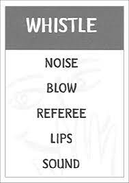 Rich database of word associations that builds upon the association dictionary, the most comprehensive dictionary of word associations. A Typical Game Card From Taboo With The Target Word Whistle And Its Download Scientific Diagram