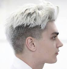They show men that if they just dye their hair, women will find them attractive and they'll get laid or get married and live happily ever after. Ice Storm Men Hair Color White Hair Men Hair Color Ideas For Men