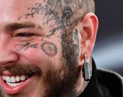 Image result for quirky pylon forehead tattoo