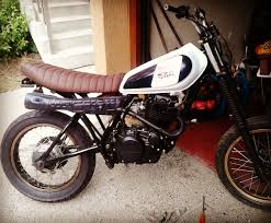 yamaha xt 250 1981 scrambler yamahascrambler restauration surf bike supermoto scrambler