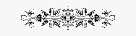 Cross stitch pattern flower pot clipart. Decorative Divider Black And White Flower Clipart Cross Church Hd Png Download Transparent Png Image Pngitem