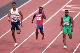Enoch adegoke's impressive olympics debut ended on a sad note after he tore his hamstring in the men's 100m final. Hekdjixy4wluhm