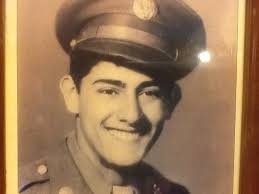 Three of five Franco brothers returning from WWII L to r my Dad Samuel my  uncle Hector and my uncle Israel from Chamberino