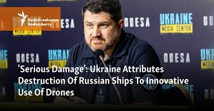 Serious Damage': Ukraine Attributes Destruction Of Russian Ships To  Innovative Use Of Drones